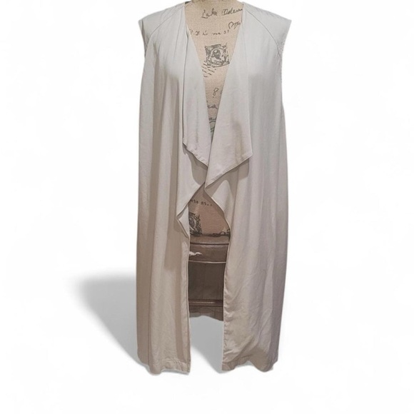 Chico’s Tan Fast Cardigan Duster – Size L/12 - Picture 2 of 8